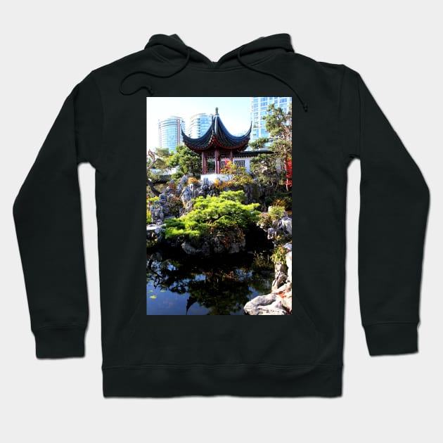 Chinese Pavillion Hoodie by Carole-Anne